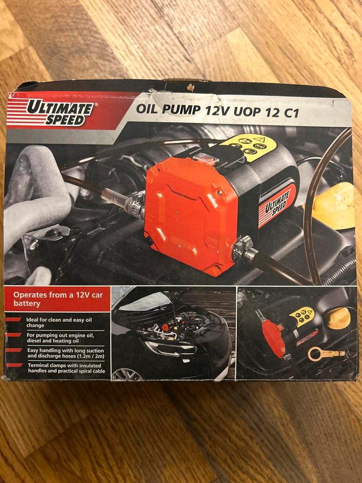 Ultimate Speed 12V Oliepomp, Auto diversen, Autogereedschap, Nieuw, Ophalen of Verzenden