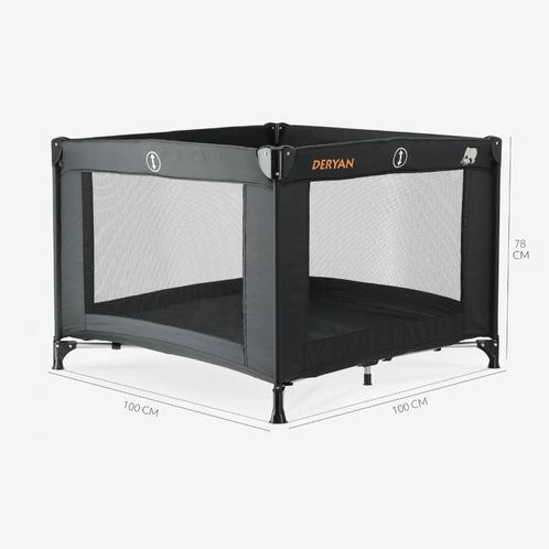 Deryan Box Premium 100x100cm, Kinderen en Baby's, Boxen, Zo goed als nieuw, Vierkant, Ophalen