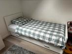 Bopita bed Merel wit met lade 90 x 200 cm gedemonteerd, Ophalen, 85 tot 100 cm, Gebruikt, Matras