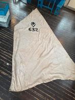 Stoffen groot zeil lelievlet, Watersport en Boten, Ophalen, Grootzeil, Minder dan 15 m²