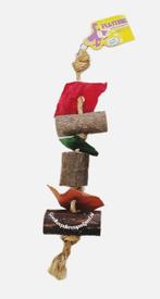 Vogelspeelgoed    " Natural wood Boomstam  "  NIEUW!, Ophalen of Verzenden, Nieuw, Speelgoed
