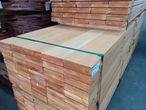 Brede Bilinga vlonderplanken 27x190x3500mm - 140 stuks, Tuin en Terras, Palen, Balken en Planken, Nieuw, Planken, 250 cm of meer