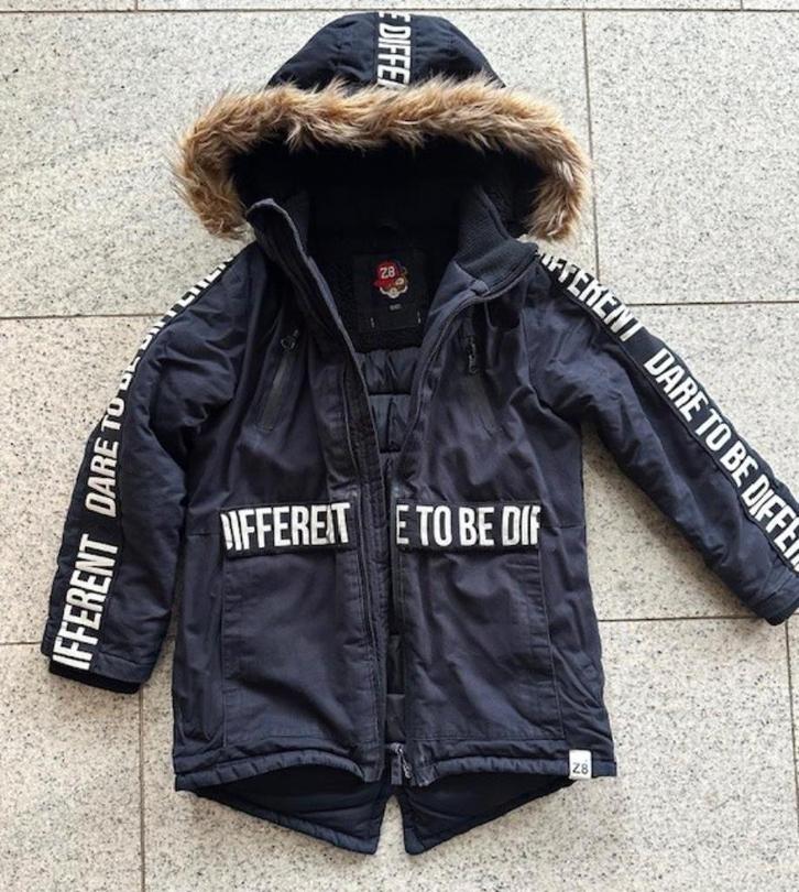 Winterjas van Z8, model Rutger maat 116 / 122 (N699b), Kinderen en Baby's, Kinderkleding | Maat 116, Gebruikt, Jongen, Jas, Ophalen of Verzenden