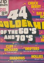 Dubbel LP 44 golden original hits of the sixties and seventi, Ophalen of Verzenden, 12 inch