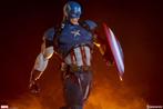 Captain America Premium Format Statue - Sideshow Toys, Nieuw, Ophalen of Verzenden, Mens