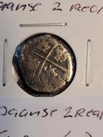 Oude spaanse 2 real., Ophalen of Verzenden, 2 euro