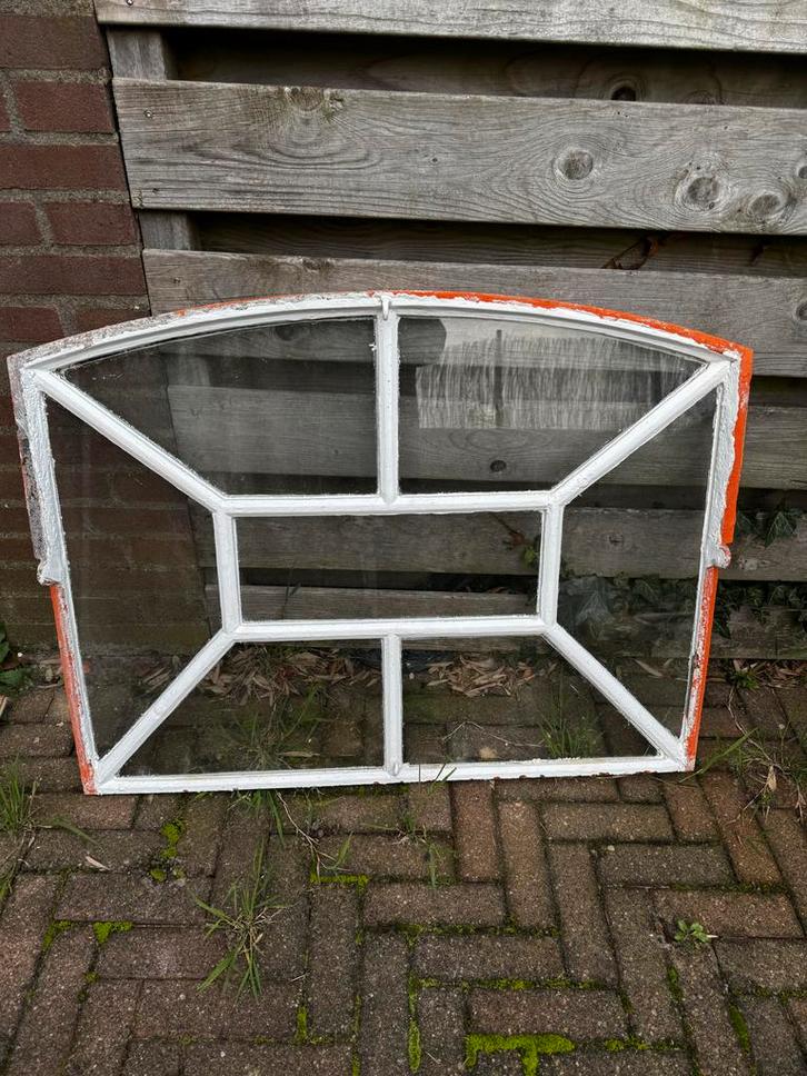 Oude Stalraam met Karakter, Doe-het-zelf en Verbouw, Glas en Ramen, Gebruikt, Gevelraam of Ruit, Minder dan 80 cm, 80 tot 120 cm