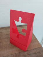 Puzzelstuk puzzeldoos standaard- Rood, Ophalen of Verzenden, Nieuw