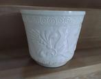 West Germany bloempot XL, Bay,wit, 19,5cm hoog 22cm doorsnee, Tuin en Terras, Bloempotten, Rond, Ophalen of Verzenden, Zo goed als nieuw