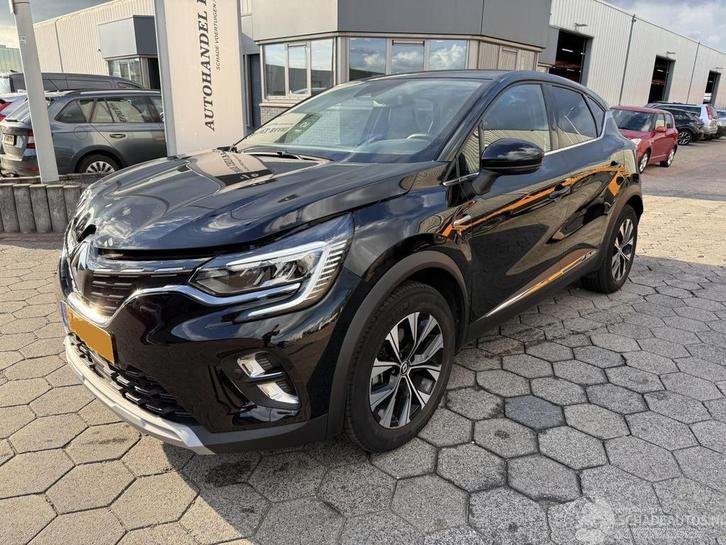 Renault Captur 1.6 E-Tech full hybrid 145 techno (bj 2024), Auto diversen, Schadeauto's, Renault, Automaat, Hybride Elektrisch/Benzine