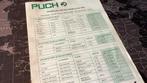 Puch prijslijst & techische gegevens maart 1994, Ophalen of Verzenden, Zo goed als nieuw