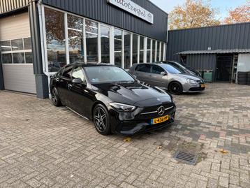 C200 HYBRIDE/AMG line Leder/NL AUTO Led /NWETYPE 2021 Zwart beschikbaar voor biedingen