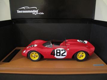 Ferrari Dino 206P #482 -1965 - 1/18 Tecnomodels TM18-234C beschikbaar voor biedingen