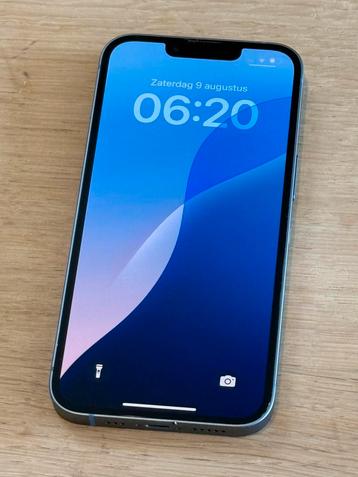 Prachtige iPhone 14 Blue 128GB, met 100% batterijconditie! beschikbaar voor biedingen