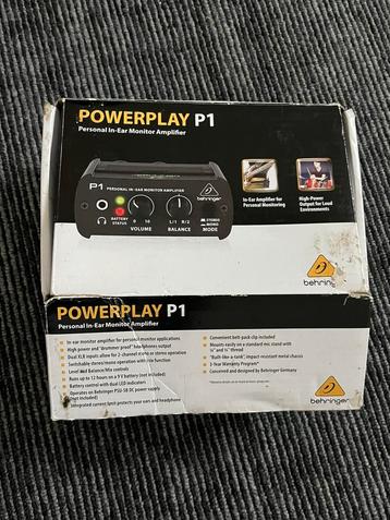 Personal In-Ear Monitor Amplifier - Behringer beschikbaar voor biedingen