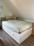 Bed, Huis en Inrichting, Slaapkamer | Bedden, Ophalen, Eenpersoons, 140 cm, 200 cm