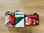 Olieblikken olie blik oil can citroen vintage mancave raar, Ophalen of Verzenden, Gebruikt, Overige, Overige merken
