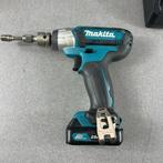 Makita TW141D Slagmoersleutel | 2x 2.0Ah accu+lader| 391962, Ophalen of Verzenden, Zo goed als nieuw, Boor- en Schroefmachine