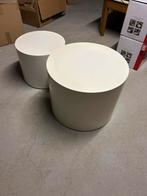 Ronde salontafels, Huis en Inrichting, Tafels | Salontafels, Ophalen, 50 tot 100 cm, Rond, Zo goed als nieuw