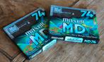 2x Maxell MD 74 Minidisc gesealed, Audio, Tv en Foto, Walkmans, Discmans en Minidiscspelers, Ophalen of Verzenden