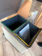 Inbouw prullenbak 2x 21l, Huis en Inrichting, Woonaccessoires | Prullenbakken, Ophalen, Nieuw, Kunststof, Minder dan 50 cm