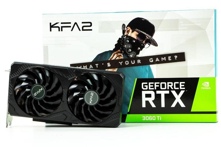 KFA2  videokaart NVIDIA GeForce RTX 3060 Ti 8 GB GDDR6, Computers en Software, Videokaarten, Zo goed als nieuw, Nvidia, PCI-Express 4.0