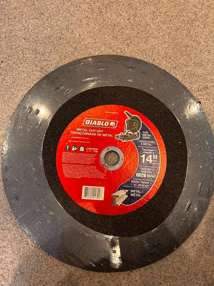 Diablo 14” Metaal Slijpschijven – Nieuw in verpakking, Doe-het-zelf en Verbouw, Gereedschap | Slijpmachines, Nieuw, Overige typen