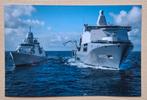 foto marine: Tromp F803 en Karel Doorman A833, Verzenden, Marine, Nederland, Foto of Poster