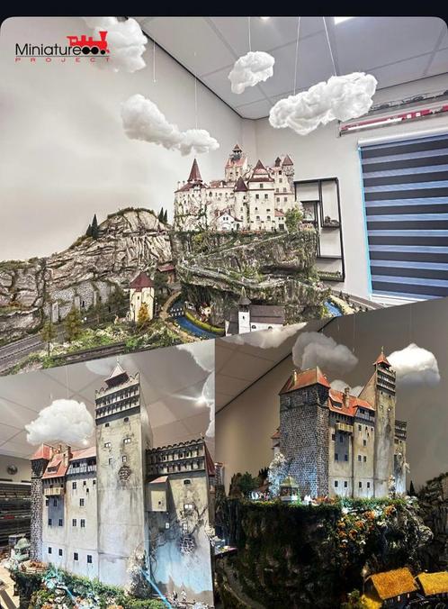Faller bran castle dracula 130820, Hobby en Vrije tijd, Modeltreinen | H0, Nieuw, Brug, Tunnel of Gebouw, Overige merken, Ophalen