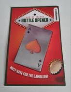Flesopener / bieropener kaartvorm/speelkaart, Ophalen of Verzenden, Nieuw