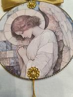 Kastdeurhanger met stras kerst, Verzenden, Nieuw