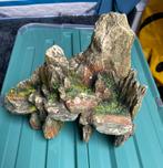 Decor steen Aquarium Ornament mosgroen, Ophalen of Verzenden, Zo goed als nieuw