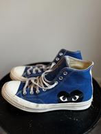 Comme Des Garçons Play X Converse Chuck 70 Hi Sneakers, Blauw, Comme Des Garçons Play, Ophalen of Verzenden, Zo goed als nieuw