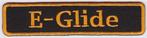 Harley Davidson E-Glide stoffen opstrijk patch embleem #1, Motoren, Accessoires | Overige, Ophalen of Verzenden, Nieuw