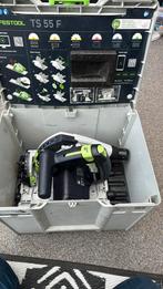 Festool invalzaag TS 55 FQ, Ophalen of Verzenden, Zo goed als nieuw