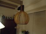 hang lamp, Huis en Inrichting, Lampen | Hanglampen, Ophalen, Zo goed als nieuw, Hout, Minder dan 50 cm