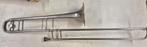 Vintage F. Besson Schuiftrombone - Parijs, Muziek en Instrumenten, Blaasinstrumenten | Trombones, Gebruikt, ., Ophalen of Verzenden