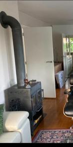 Mooie houtkachel met pijp!, Huis en Inrichting, Kachels, Ophalen, Zo goed als nieuw, Hout, Houtkachel