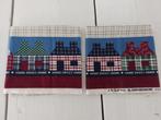 2 Panels quiltstof - Home sweet home, Joan Messmore Cranston, Ophalen of Verzenden, Nieuw, Overige kleuren, Katoen