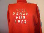Goldbergh vuur rode sweater merk druk met goud Als Nieuw M, Maat 38/40 (M), Verzenden, Zo goed als nieuw, Goldbergh
