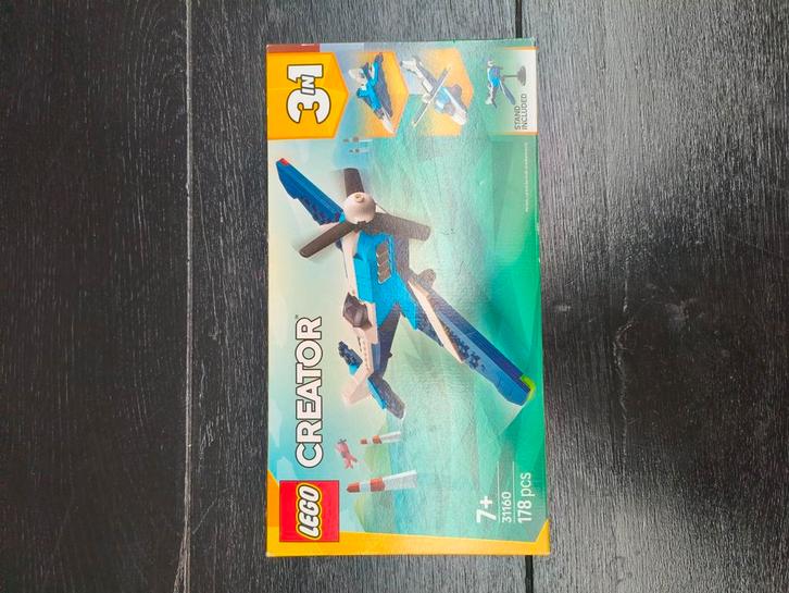Lego Creator 31160 - Propeller Vliegtuig 3-in-1, Kinderen en Baby's, Speelgoed | Duplo en Lego, Ophalen of Verzenden