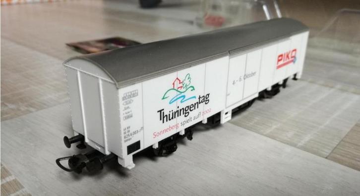 Piko 95827 Goederenwagon Thüringentag H0 spoor NIEUW in OVP, Hobby en Vrije tijd, Modeltreinen | H0, Nieuw, Wagon, Gelijkstroom of Wisselstroom