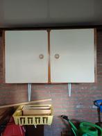 Vintage Bruynzeel, Piet Zwart bovenkastje, Huis en Inrichting, Keuken | Keukenelementen, Zwart, Minder dan 100 cm, 25 tot 50 cm