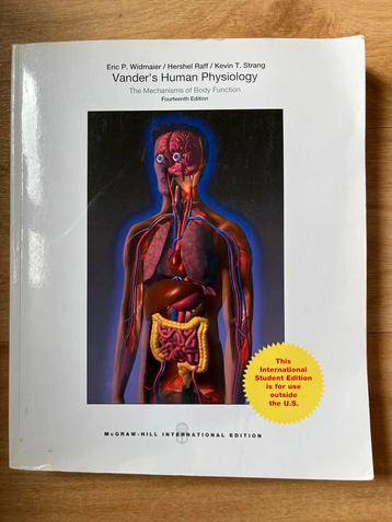 Vander’s Human Psysiology - Kevin T. Strang, Hershel Raff - beschikbaar voor biedingen