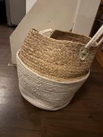 Mooie opbergmand met handvatten, Ophalen of Verzenden, Zo goed als nieuw, Overige materialen, Minder dan 50 cm