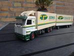 Tekno 143 M scania Soonius, Ophalen of Verzenden, Zo goed als nieuw, Bus of Vrachtwagen, Tekno