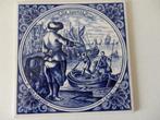 Tegel Zeeman 1649,-1712 Luyken, Antiek en Kunst, Ophalen of Verzenden