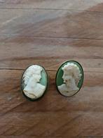 Camee oorbellen, Sieraden, Tassen en Uiterlijk, Oorbellen, Ophalen of Verzenden, Gebruikt, Overige materialen