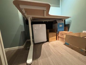 IKEA Bekant Zit-Sta Bureau met 2x Akoestisch Scherm - afbeelding 3