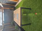 Te koop Hartman tuintafel, Tuin en Terras, Ophalen, Gebruikt, Rechthoekig, Kunststof